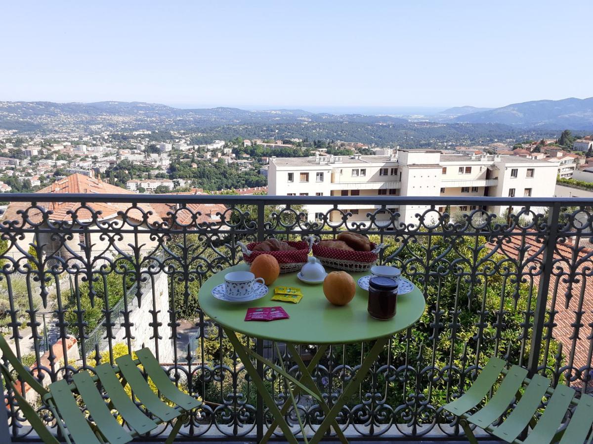 Les Palmiers Bed & Breakfast Grasse Exterior foto