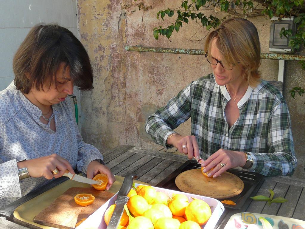 Les Palmiers Bed & Breakfast Grasse Exterior foto